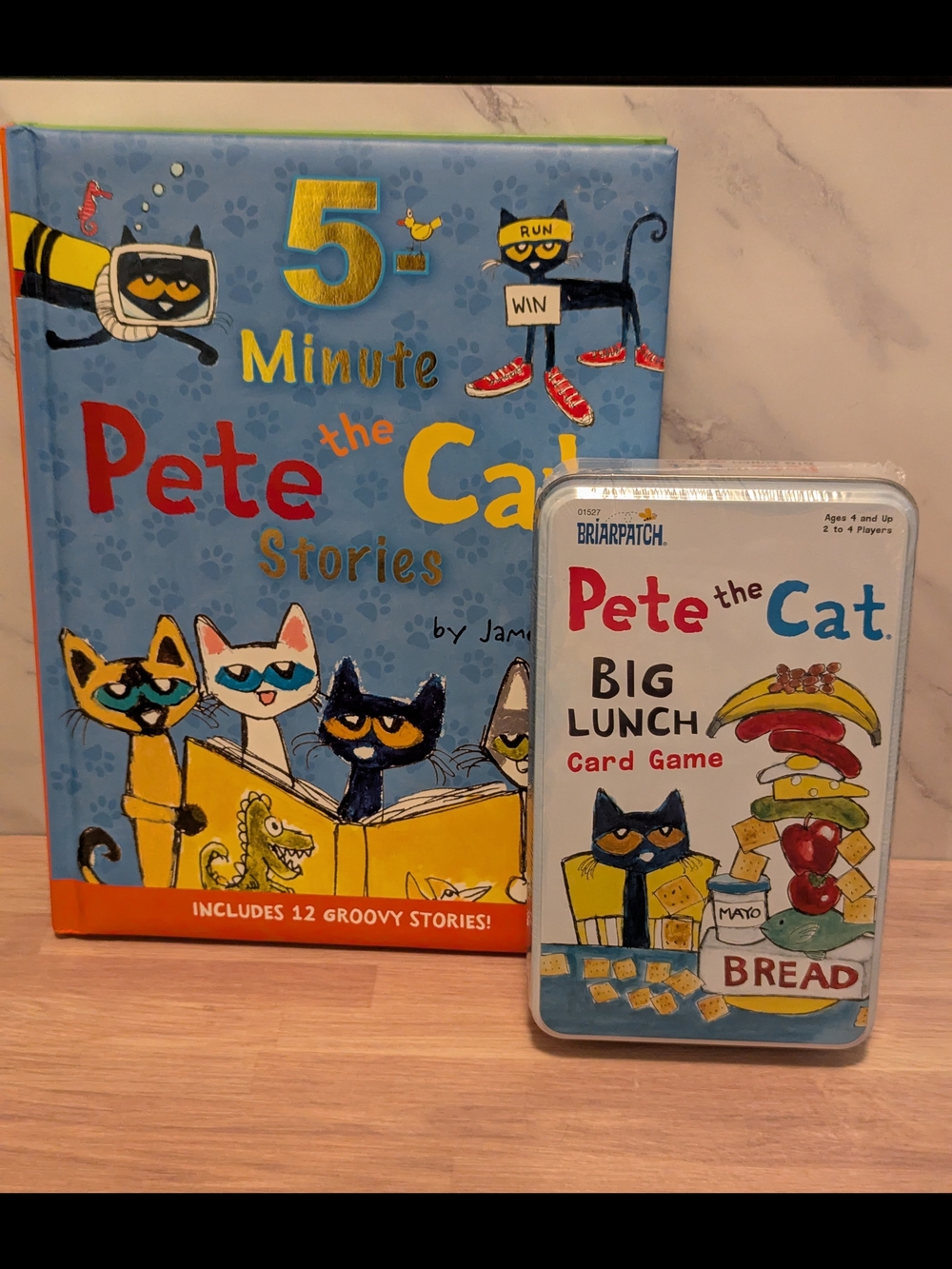 Pete the Cat Card Game & 5-Minute Stories Set